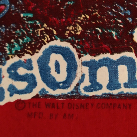 Rare 1990"s Walt Disney Company T-shirt USA Size 5/6 - Picture 4 of 7